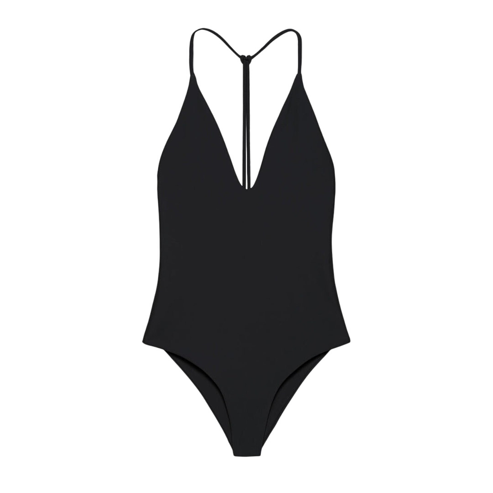 Jade Black One-Piece Swimsuit